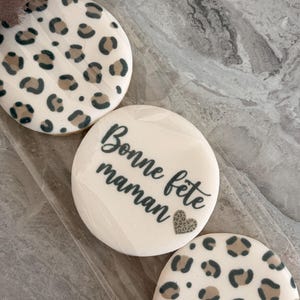 Blandade leopardmönstrade kakor till mamma
