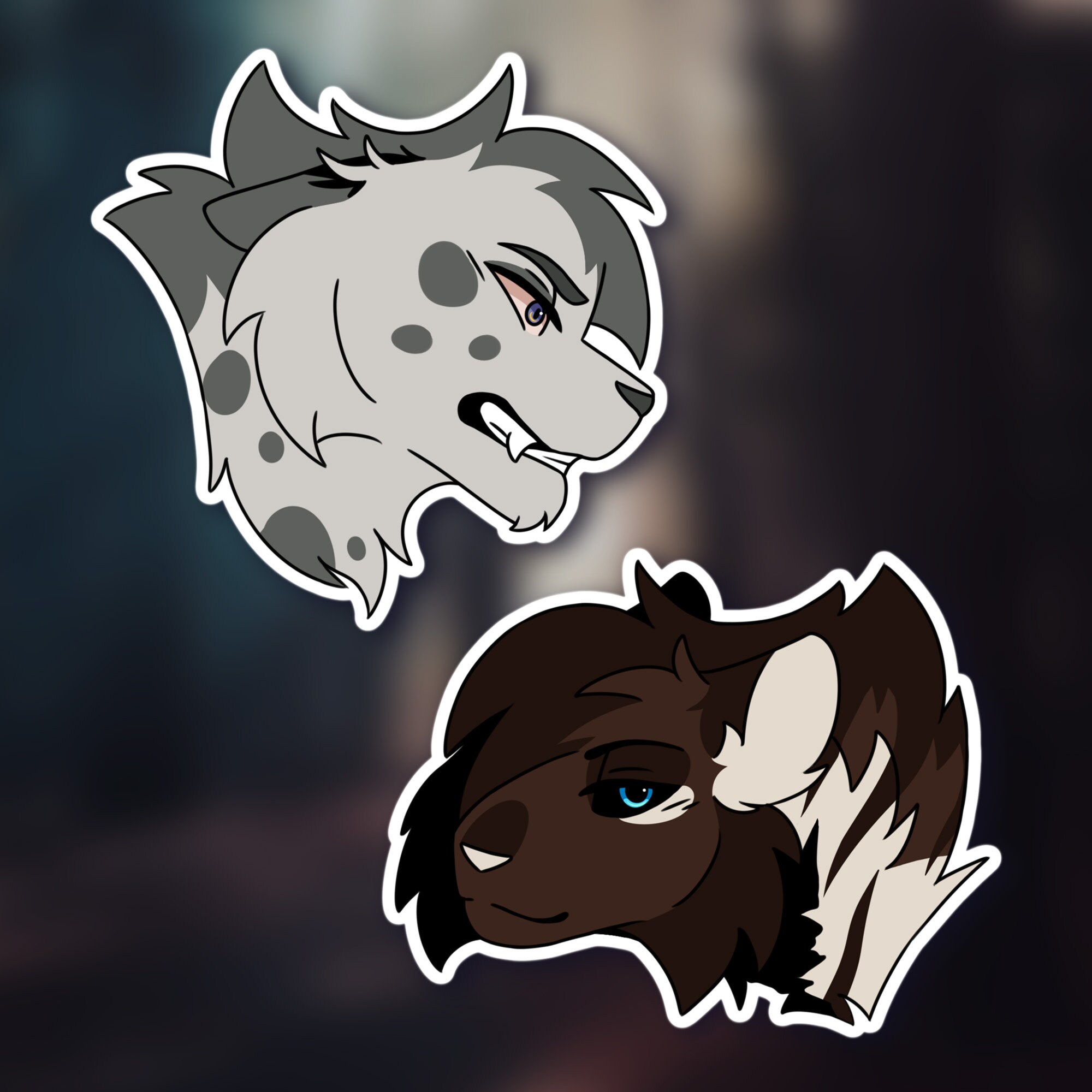 Stickers Warrior Cats Villains Tigerstar Scourge Mapleshade Ashfur ...