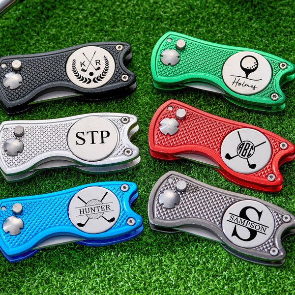 Personalized Divot Tool and Ball Marker Etsy