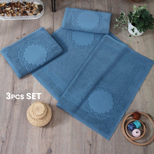 Matching Bathroom Rugs and Towels Etsy