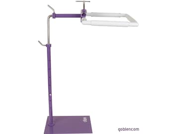 Embroidery Stand, Hoop Stand, qsnap stand, Height and Angle Adjustable, Metal Stand, Cross Stitch Stand, Needlepoint Stand, Purple Color