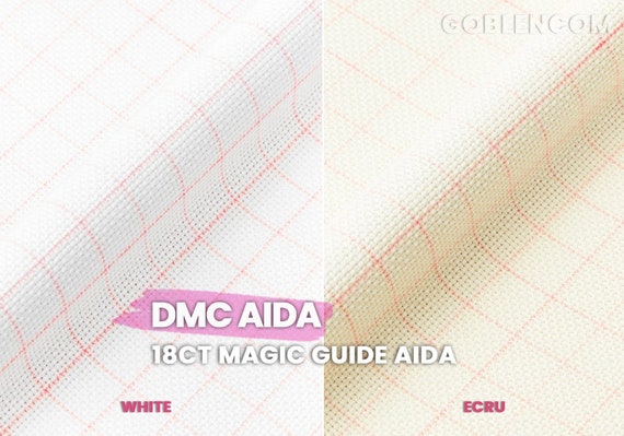 Aida cloth 14 Count in OPALESCENT - Magic Hour Needlecrafts