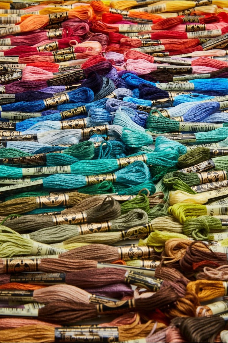 DMC Floss Thread, DMC Mouline Thread, Stranded Cotton Thread, Mouline Embroidery Thread, Easy Order, Fast Shipping, Thread Gift!