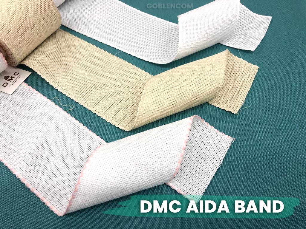 Dmc 16 Ct Aida Band Aida Border Cloth 100 Cotton Cross Etsy