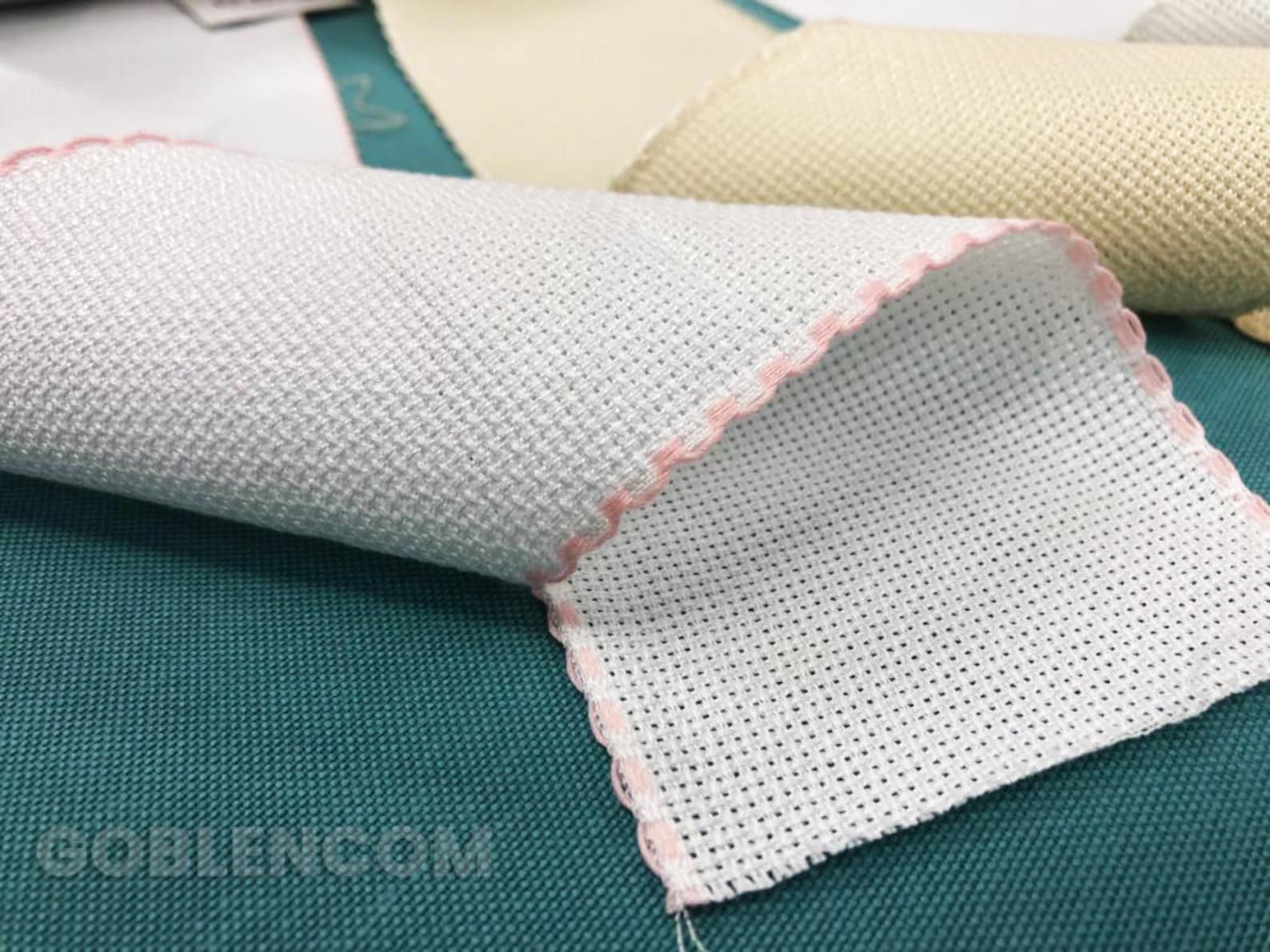 Dmc 16 Ct Aida Band Aida Border Cloth 100 Cotton Cross Etsy