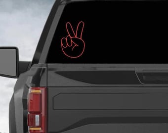 Peace Sign Decal, Peace Sign Vinyl Decal, Peace Sign Car Decal, Peace Sign Truck Decal, Peace Sign Laptop Decal, Peace Sign Tumbler Decal