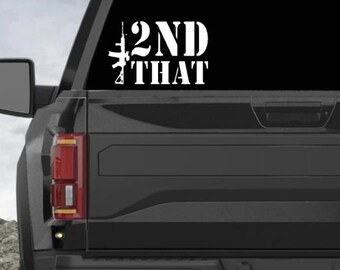 2A, 2A Decal, 2nd Amendment, 2nd Amendment Decal, 2nd Amendment Car Decal, 2nd Amendment Truck Decal