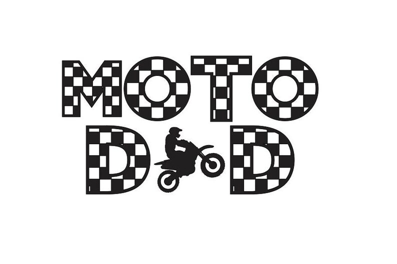 Moto Mom Moto Dad Moto Mom Decal Moto Dad Decal Moto - Etsy