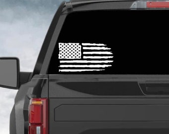 American Flag, American Flag Decal, American Flag Vinyl Decal, American Flag Car Decal, American Flag Truck Decal