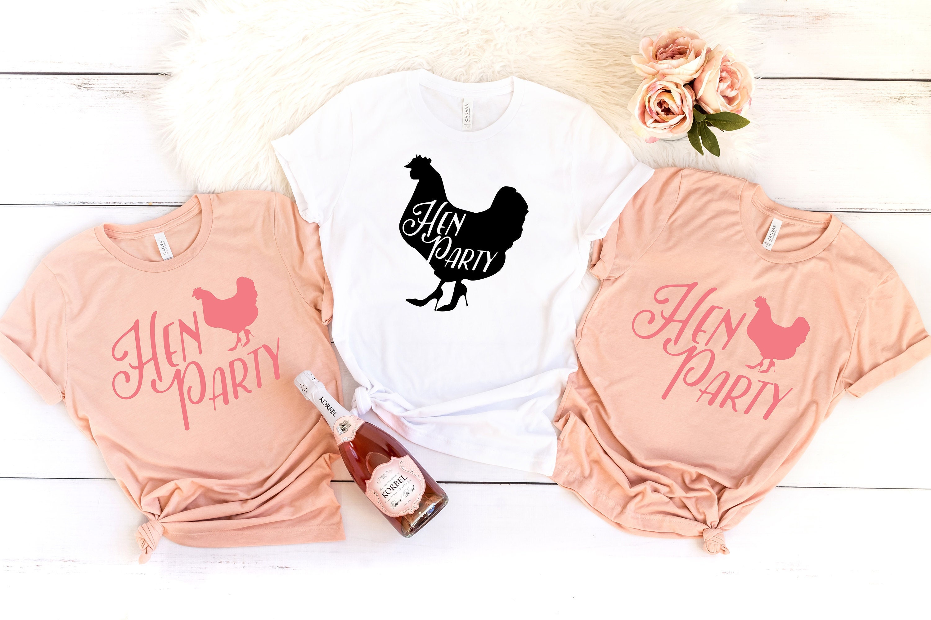 Bucks and Hens T-Shirts - Hundreds of stock designs.