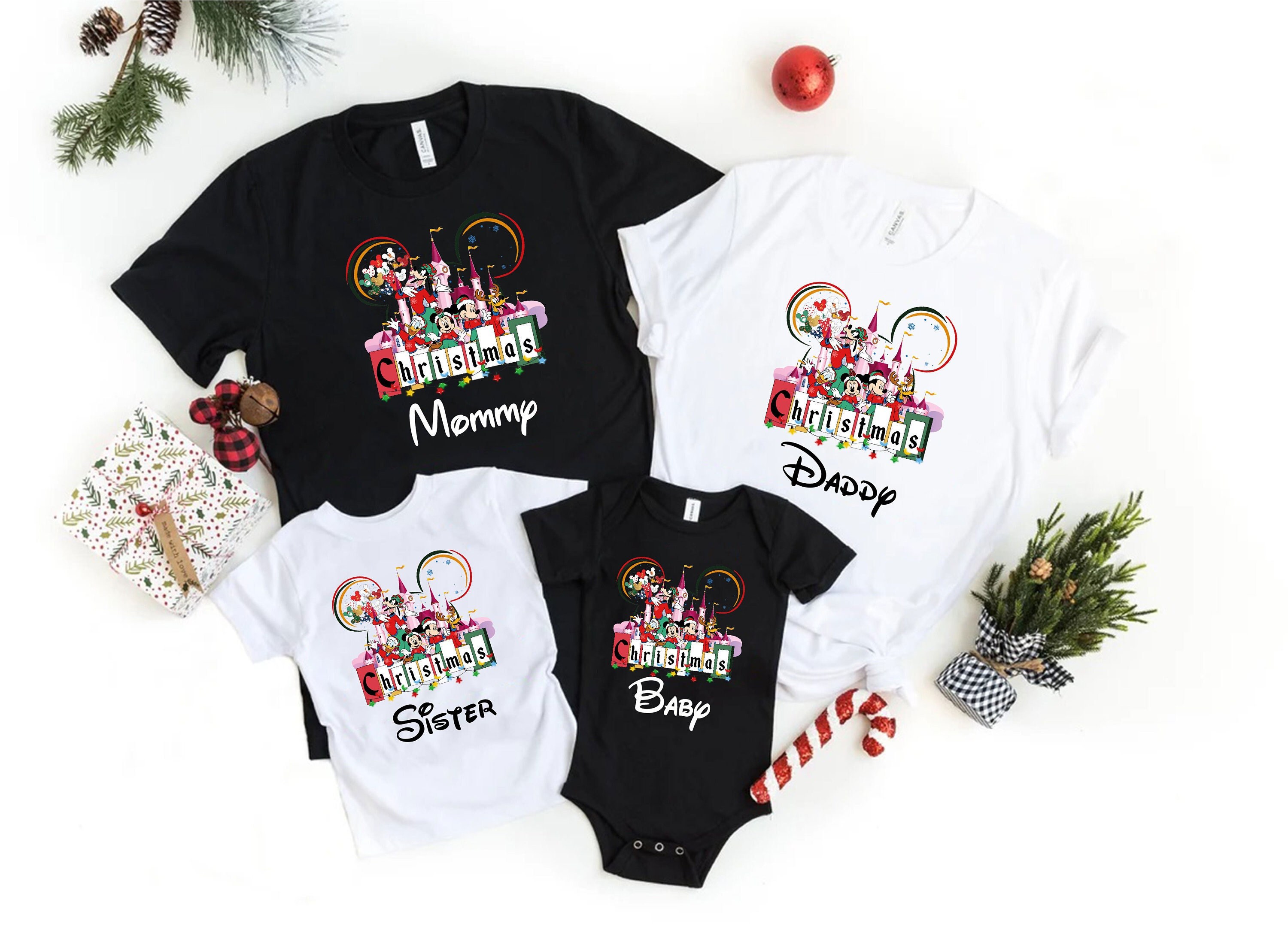Discover Disney Christmas Family Shirts