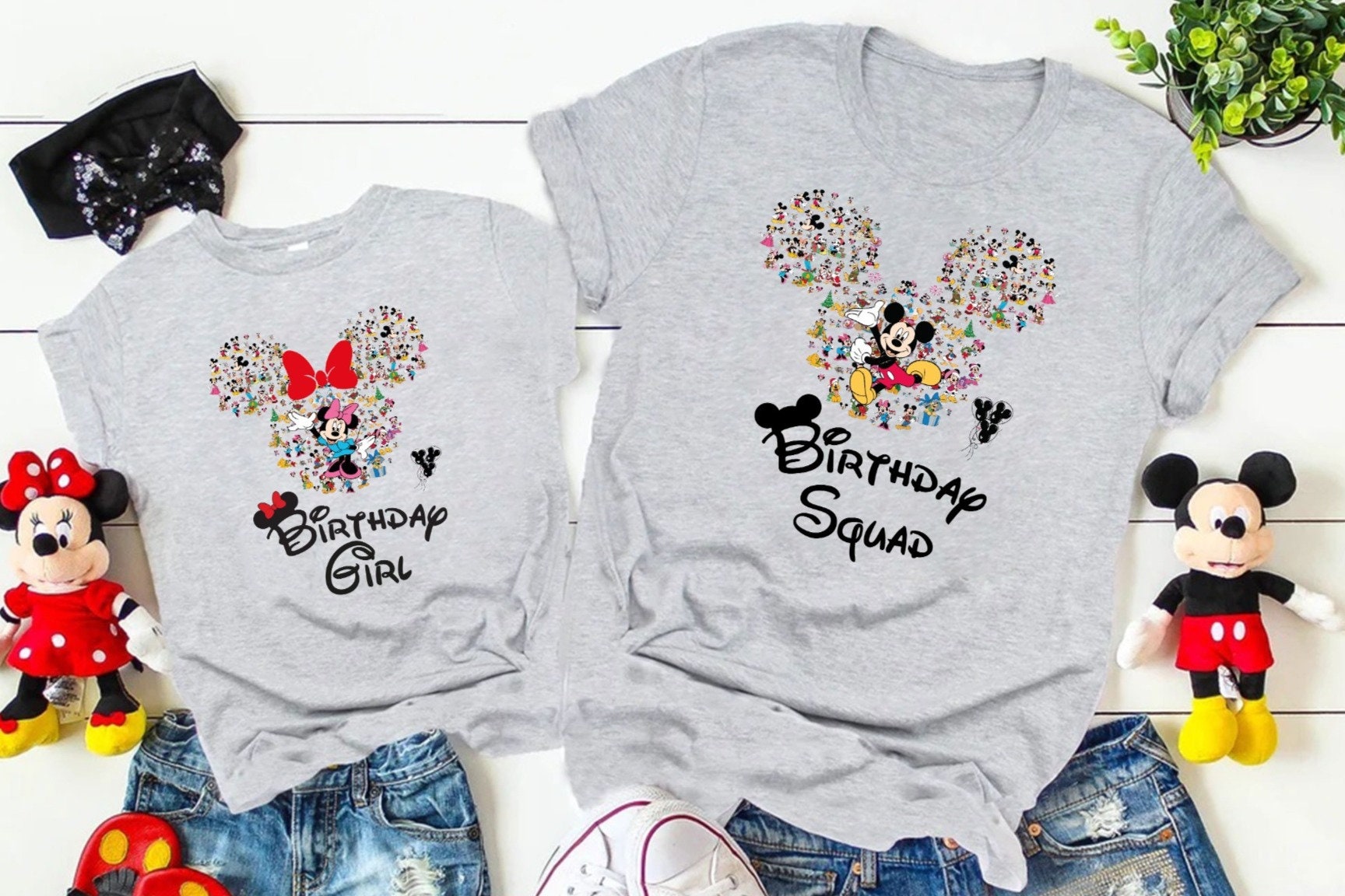 Disney Birthday Girl Shirt, Disney Birthday Boy Shirt, Disney Birthday Family Shirts