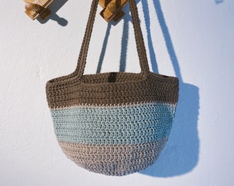 Handmade Crochet Bag, Crochet Tote Bag, Crochet Accessories, Knitting Bag, Knitted Bags, Modern Crochet Bag, Vintage Bag, Knit Bag Tote