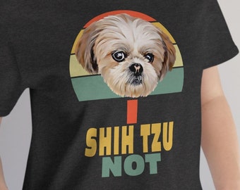 Camiseta "Eu não sou um Shih Tzu" | Camiseta para amantes de cães