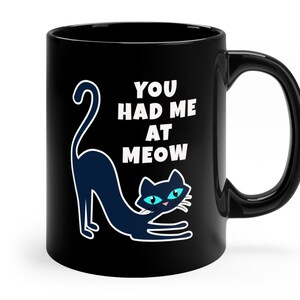Cat Lover 11 oz Mug | Funny Cat Gift, Cute Kitten Kitty Coffee Cup, Fun Cat Themed Gifts, Cool Cat Lover Gift, For Cat Mom, Animal Pet Lover