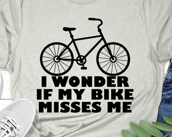 Fun Bicyclist Gift Tee | Unisex, Bike Lover TShirt, Cycling Shirt, Biking Shirt, Bicycle Clothing, Mountain Bike, Biker Wear, Bicycle Sport