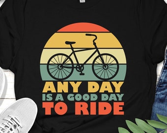Bicyclist Gift Tee | Unisex, Bike Lover TShirt, Cycling Shirt, Biking Shirt, Bicycle Clothing, Mountain Bike, Biker Wear, Bicycle Sport