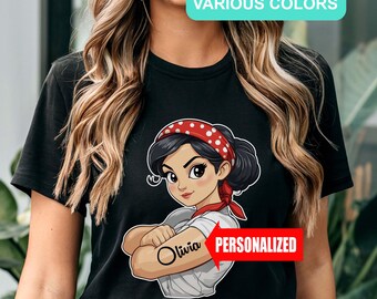 Women's Tshirt, Rosie the Riveter Shirt, We Can Do it T-shirt, Strong Women GIRL Power Shirt, American Apparel, Motivational, Inspirational
