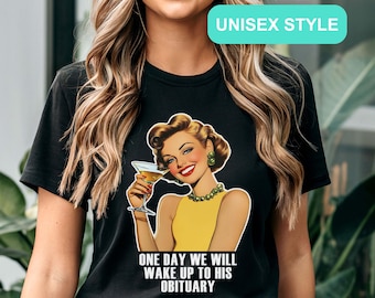 Anti-Trump Unisex T-Shirt, Impeach Trump, Pro Democracy, Save Democracy, Funny Political Shirt, Anti Republican Shirt,Feminist Democrat Tee