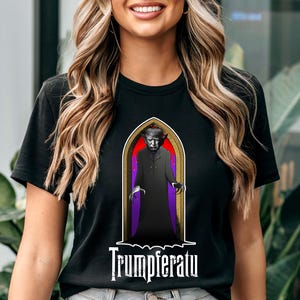 Impeach Trump Save Democracy with Our Witty TRUMPFERATU Unisex Tee, Impeach Trump, Save Democracy, Funny Political Shirt, Feminist Democrat