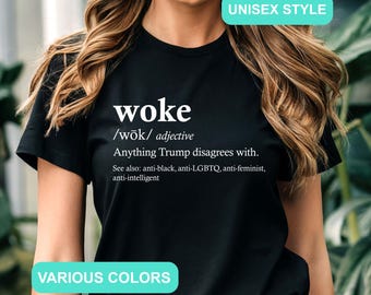 Anti-Trump Unisex T-Shirt, Impeach Trump, Pro Democracy, Save Democracy, Funny Political Shirt, Anti Republican Shirt,Feminist Democrat Tee