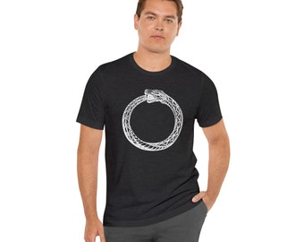 Ouroboros Snake T-shirt | Gothic Spooky Fashion Tee - Etsy