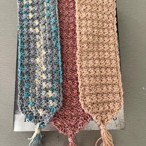 Crochet Bookmarks (3 colors)