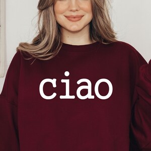 Ciao Shirt, Italy Shirt, Love Italy, Ciao Bella, Italian Shirt, Italian Sayings Shirt, Italy Shirt, Travel Italy Tee, LDA383