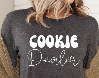Cookie Dealer Shirt: Soft Cotton Girls Cookie Season Tee