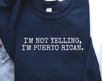 Puerto Rican Pride Shirt: Funny Novelty Gift