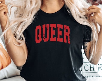 Queer T-Shirt: LGBT Pride Gift, Unisex Cotton Tee