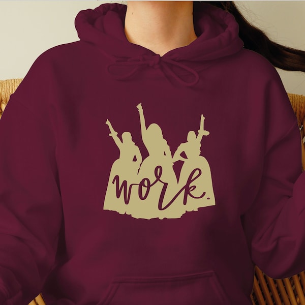 Schuyler Sisters Sweatshirt, Hamilton Hoodie, Rise Up Work Hoodie, Broadway Sweatshirt, American Musical Sweatshirt,