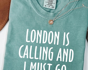 Comfort Colors London T-Shirt: England Vacation Tee