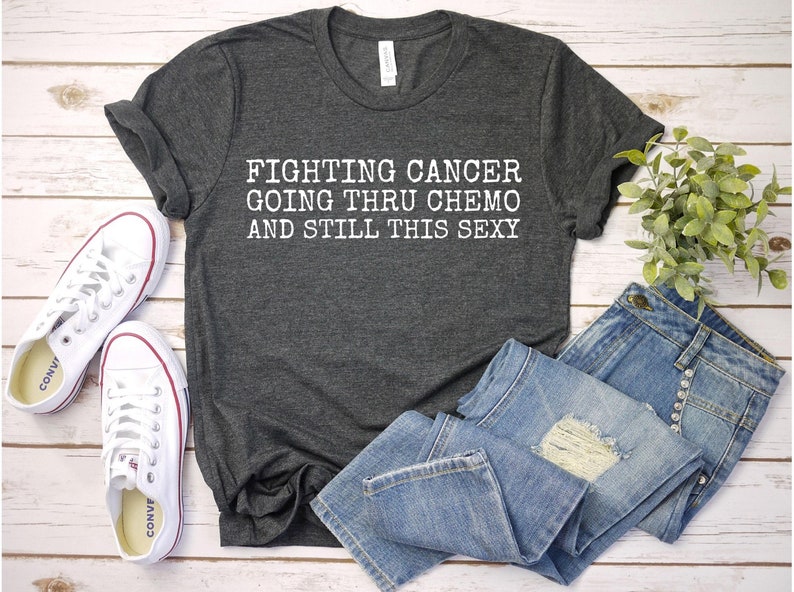 Funny Cancer Fighter Shirt: Chemo Survivor Gift afbeelding 1