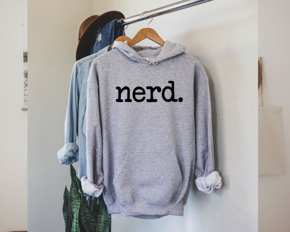 Nerd Shirt, Cool Geek Shirt, Book Worm Shirt, Math Nerd Gifts, Science Teacher Shirt, Librarian Shirt, Book Nerd Hoodie, LDA407