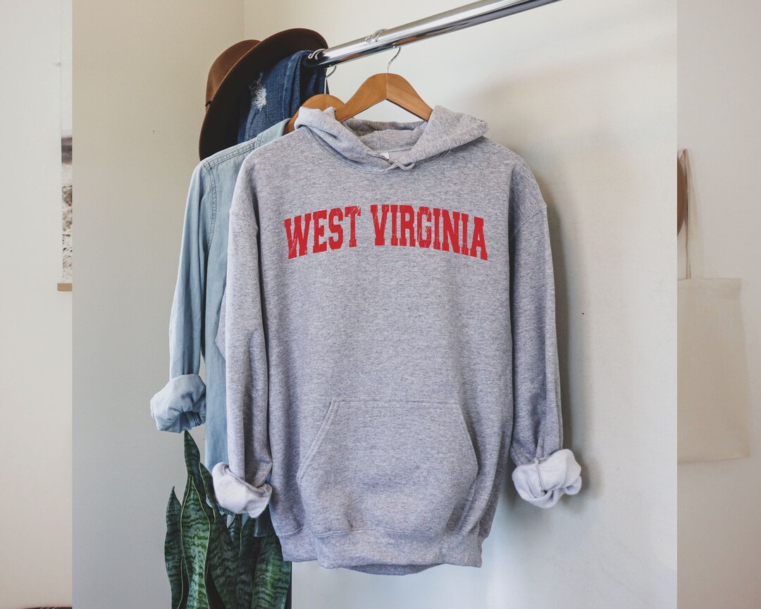 West Virginia Sweat Hoodie West Virginia Shirt West Virginia Etsy