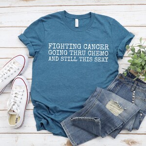 Funny Cancer Fighter Shirt: Chemo Survivor Gift afbeelding 4