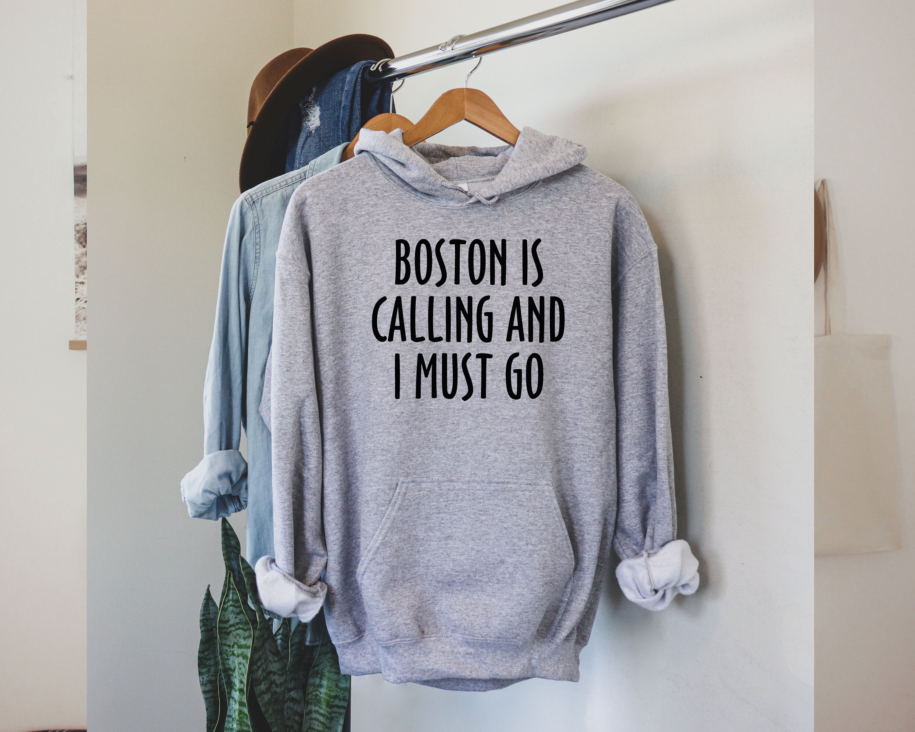 Boston Sweatshirt Boston Hoodie Gift Crewneck Sweater 