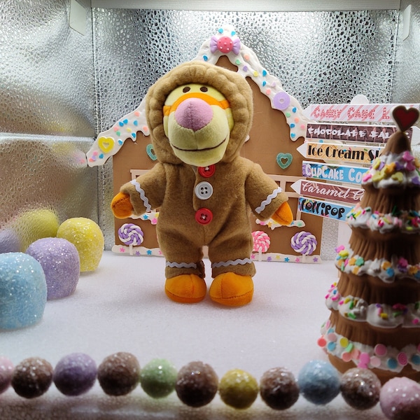 Sugar rush!  Gingerbread onesie romper inspired outfits for your nuiMOs