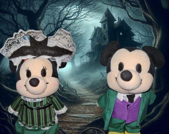 Happy Haunts! Haunted Mansion inspired outfits for your nuiMOs or labubu