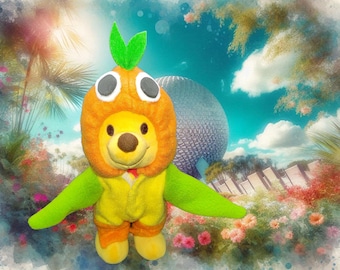 A little orange bird - fun  outfit for your nuiMOs!