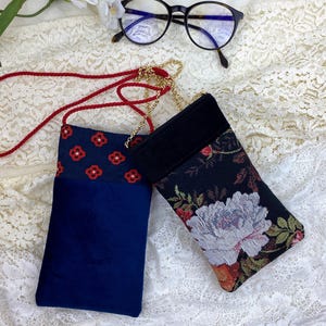 Porte-lunettes de cou, étui à lunettes, porte-lunettes en tissu, protection de lunettes, porte-lunettes collier,