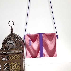 Fabric shoulder bag, mini shoulder bag, crossover bag, elegant shoulder bag, handcrafted shoulder bag, shoulder bag, fabric shoulder bag