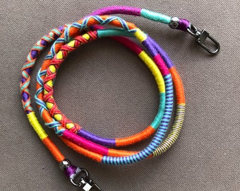 Veelkleurig, schouderkoord voor mobiele telefoon / nekriem voor telefoon / telefoonaccessoire / crossbody-riemen / schoudertasriemen