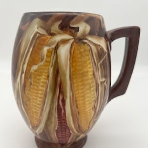 PH Leonard hand painted artist signed porcelain tankard
