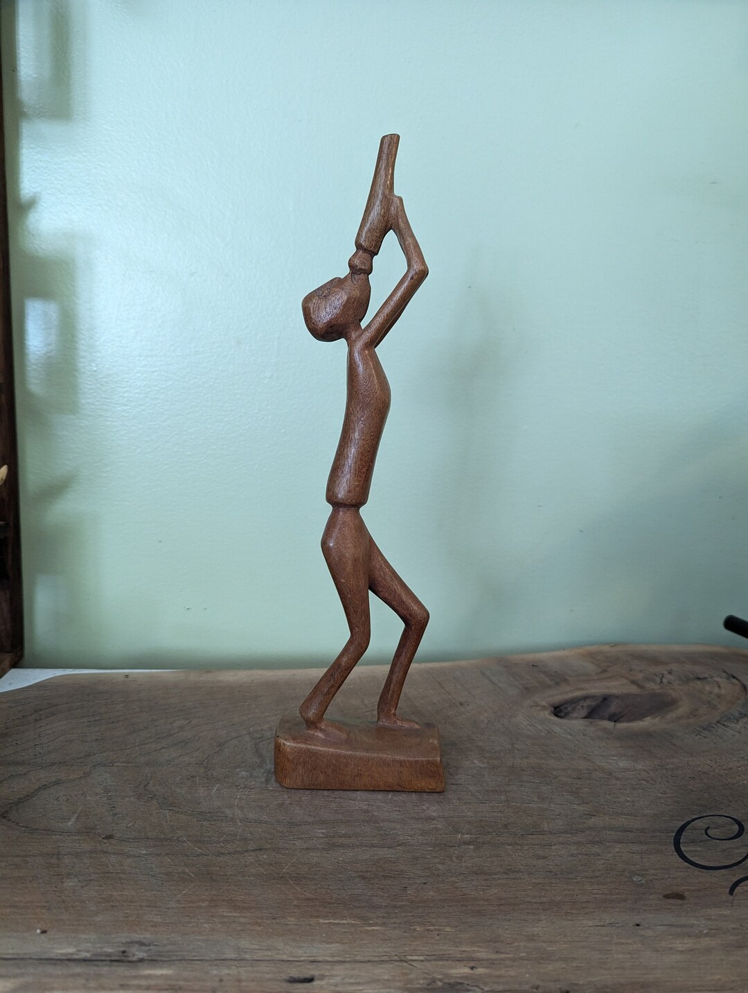African Wooden Statue Etsy