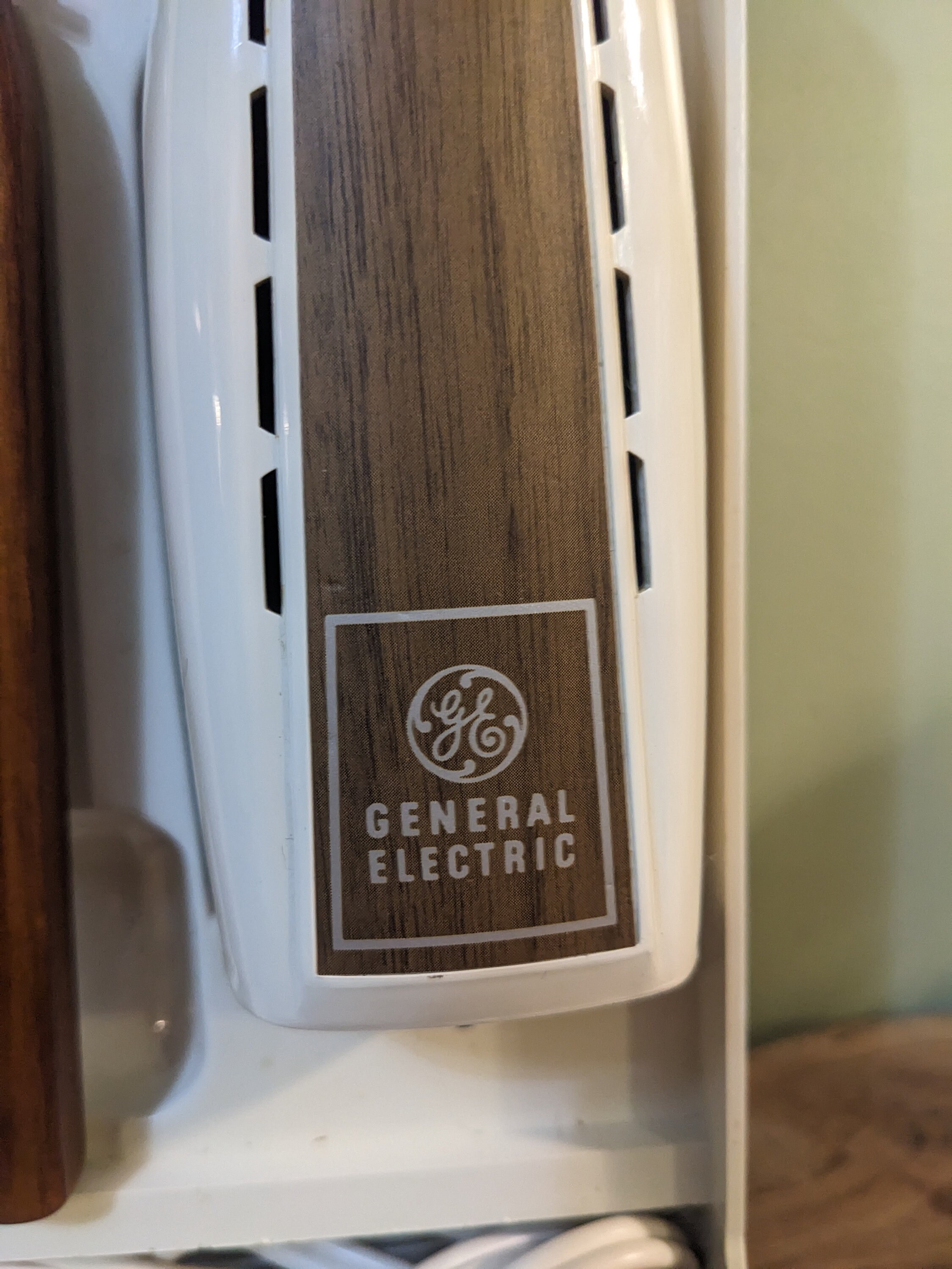 Vintage GE Electric Slicing Knife Wall Mount and Case Etsy