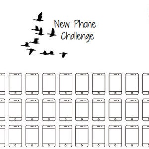 New phone savings challenge in dollar A6 digital