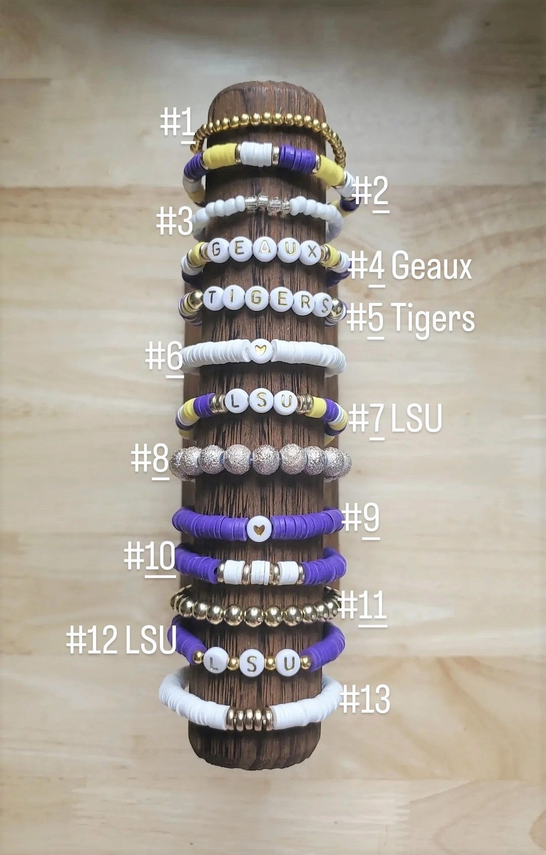 Lsu bracelets shop