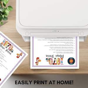 Easily print at home